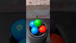 JBL Flip 6 Bass Test with Colored Balls! 🟢🔵🔴🟣