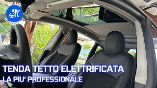 Tenda parasole ELETTRIFICATA per Tesla Model Y