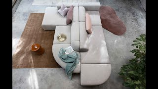 Modulaire bank 4x6sofa