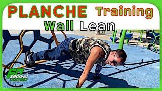 STATIC CALISTHENICS: Planche Progression - Planche Wall Lean