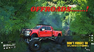 #snowrunner in the forest of death off the highway || #offroads #truckmod