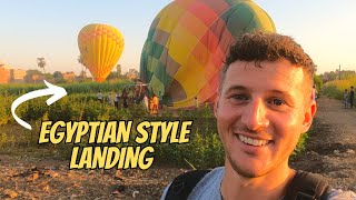 How safe are hot air balloon rides in Egypt? 🇪🇬