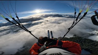 [HOHE SALVE / BRIXENTAL] PARAGLIDING ABOVE THE CLOUDS