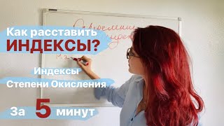 ИНДЕКСЫ ЗА 5 МИНУТ. Как записать молекулярное уравнение? Химия 8 класс.