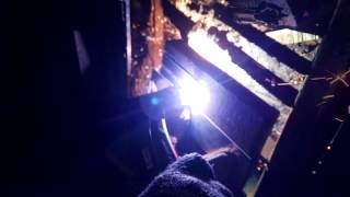 Topwell CUT-100H with Thermal Dynamics SL100 torch--Manual plasma Cutting on 30mm Steel Plate