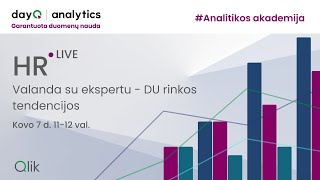 HR LIVE | Valanda su ekspertu – DU rinkos tendencijos (2024 03 07)