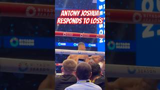 Anthony Joshua Reacts To KO Loss From Daniel Dubois 👊