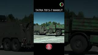 MOBIL TRUK MILITER TATRA T815 7 MAMUT