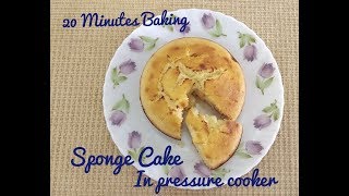 Sponge Cake in Pressure Cooker recipe