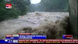 Jembatan Bogor Jakarta Terancam AMBRUK Akibat Aliran Ciliwung Bertambah Besar