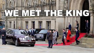 Living in Uk 🇬🇧 // King Charles iii visited us in Bradford