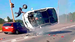 Luckiest or Unlucky_Shocking Moment_BEST OF SEMI-TRUCK CRASHES_Such unbelievable moments in Internet