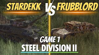 DO THEY NEED A NERF?! SD2 Monthly Tournament Game 1- Steel Division 2