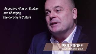 Per Edoff (Fortum) on Accepting A.I. as an Enabler and Changing The Corporate Culture