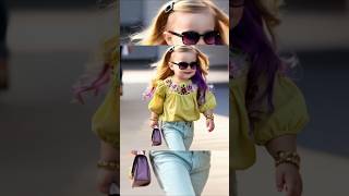 "Stylish babies with Confidence in Sunglasses and Floral Fashion"#kidsvideo #cute #fun #shorts