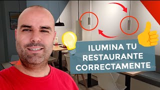 Cómo ILUMINAR un Restaurante CORRECTAMENTE 💡 | El Ruso Electricidad #Murcia