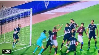 هدف سيراميكا الاول على الاهلي1:0