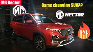 MG Hector revealed in India | Exterior | Interior | Walk Around | Features