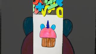 Draw a cupcake #reels #trending #shortvideo #shorts #viralvideo #drawing #ytshorts #youtube #love