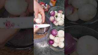 تفريز البصل بطريقتين#food #وصفات #youtubeshorts #بصل #تفريز_البصل #تفريز #تخزين #حفظ_البصل