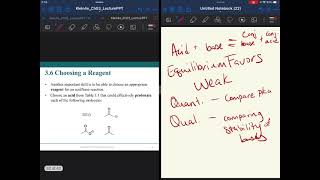 Ch 3 part 3 Acids and bases continued  (Klein 4th edition)