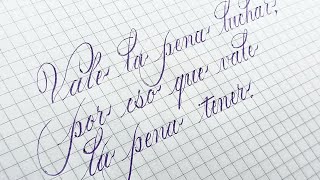 ❤️ Como Escribir Letra Cursiva Bonita en Español | Caligrafía Inglesa | Pablo Bermúdez