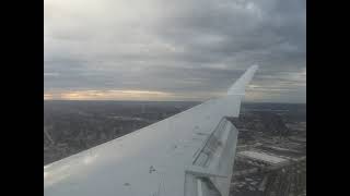 Landing At SDF -Louisville Airport  on American Eagle CRJ900