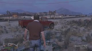 GTA 5 (PS4) Trevor Buries a Body