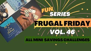 Mini Savings Challenges | Frugal Friday Vol. 46 🎉| Cash Stuffing