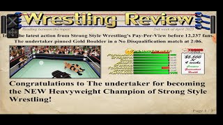 The undertaker get tiles world heavywight championships