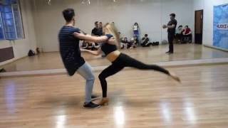 Carlos Oliveira & Anastasia - Brazilian zouk demo in St. Petersburg