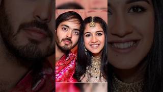 ❣️Anant Ambani with wife Radhika Merchant🌟💕!! Ambani's chhoti bahu & beta👌#shorts #viral  #ytshorts