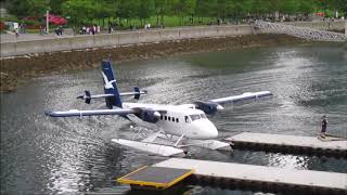 Aircraft De Havilland DHC 2 Beaver, DHC 3 Otter, DHC 6 Twin Otter. Coal Harbor Vancouver, BC, Canada