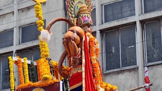 Lord Hanuman Scene in Pune Ganpati Visarjan Miravnuk 2022