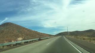 Driving Through the Mojave Desert