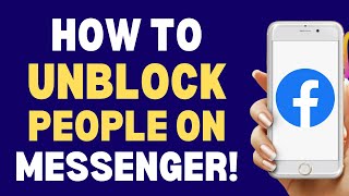 How To Unblock People On Messenger 2024 | How To Always Tutorials