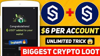 6$ Instant Coinstore Withdraw 🔥 Coinstore Exchange New Loot 💥 6$ Per Account