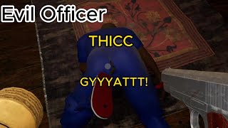 Trying to escape this THICC Officer's house [ Evil Officer (FULL GAME ALL ENDINGS)