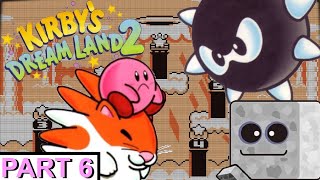 retro world | Kirby's Dreamland 2 {Gameboy} level 6 cloudy park [1/2] playthrough | KIRBY BULLIED