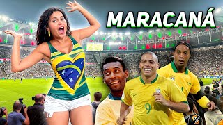 Increíble ambiente PARTIDO DE FÚTBOL en el Estadio Maracaná | Rio de Janeiro Brasil