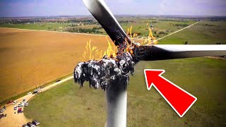 5 Shocking Footages Of Wind Turbine Failures Caught On Camera