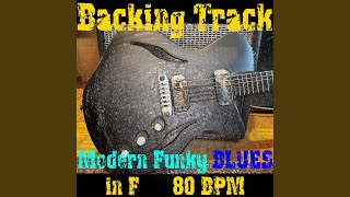 Backing Track Modern Funky Blues in F