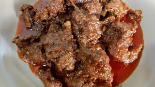 Rendang Daging Sapi