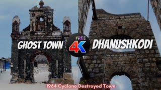 4K HDR Videos | Dhanushkodi - Most Beautiful Town | Last Land of India - Free stock videos