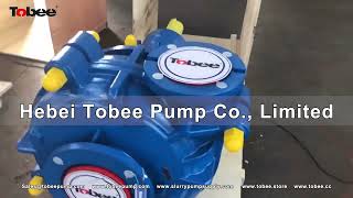 6X4E AH Polyurethane Slurry Pump for Sugar and Raw Foodstuffs  6