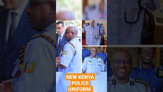 BREAKING NEWS: POLICE IG JAPHET KOOME DONS THE NEW POLICE UNIFORM || KENYA POLICE UNIFORM #shorts