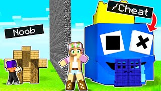 I Secretly Cheated Using //CHEAT in Minecraft Build Battle