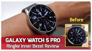 Galaxy Watch5 Pro - Ringke Inner Bezel Styling Review