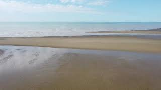 Camber sands metal detecting and drone flying