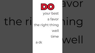 Common Phrases with "Do" | Essential English Expressions